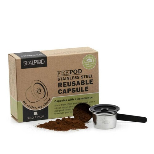 SealPod Reusable Coffee Capsule FeePod - 1 Pack | L'Organic Australia