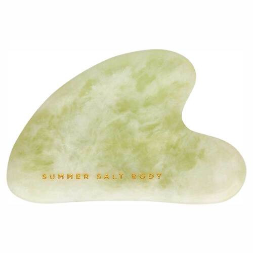 Summer Salt Body Gua Sha - Green Jade | L'Organic Australia