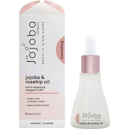 The Jojoba Company Jojoba + Rosehip Oil - 30ml | L'Organic Australia