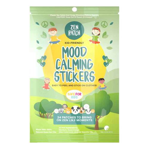 The Natural Patch Co. ZenPatch Organic Mood Calming Stickers - 24 Pack | L'Organic Australia