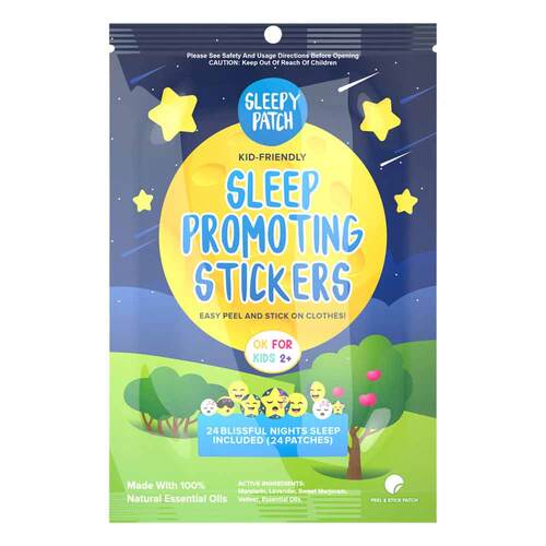 The Natural Patch Co. SleepyPatch Organic Sleep Promoting Stickers - 24 Pack | L'Organic Australia