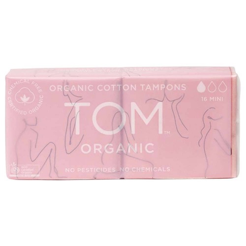 TOM Organic Tampons - Mini - 16 Pack | L'Organic Australia