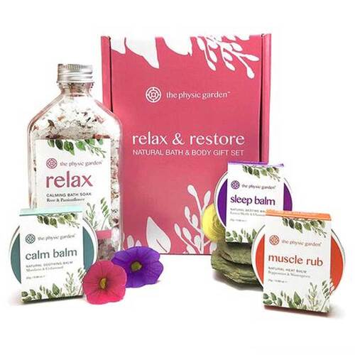 The Physic Garden Natural Skincare Gift Set - Relax & Restore | L'Organic Australia