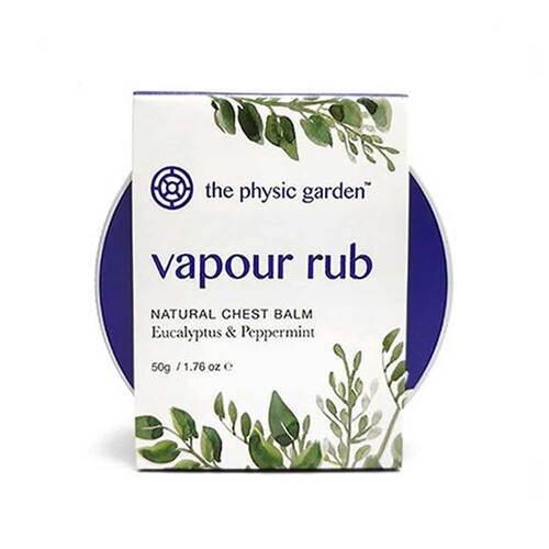 The Physic Garden Vapour Rub - 50g | L'Organic Australia