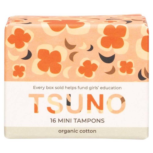 Tsuno Tampons - Mini - 16 Per Pack | L'Organic Australia